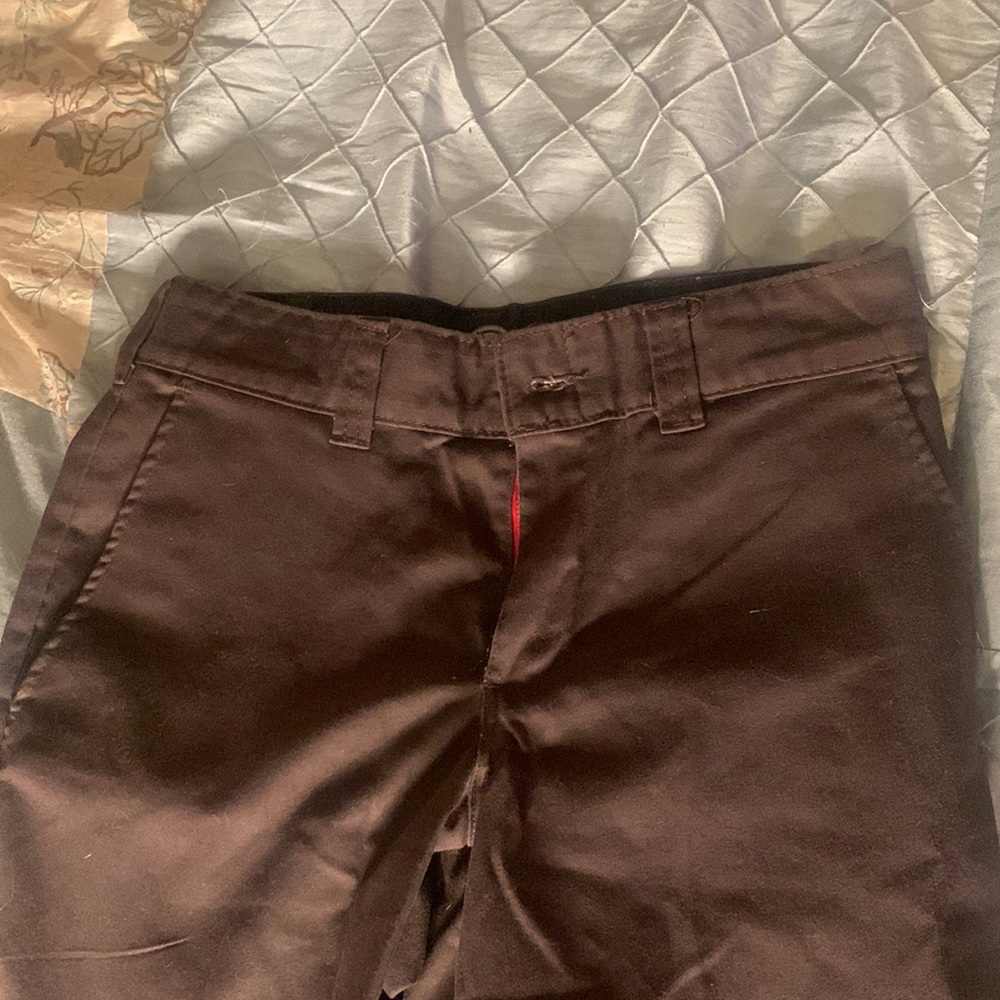 brown dickies barely worn